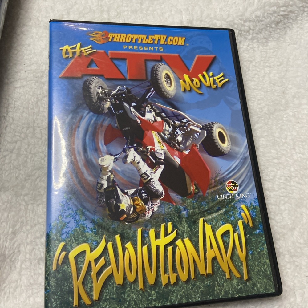 Throttle TV Slide America Fist Full Of Dirt The ATV Movie Revolutionary Lot Of 3 - Picture 8 of 16